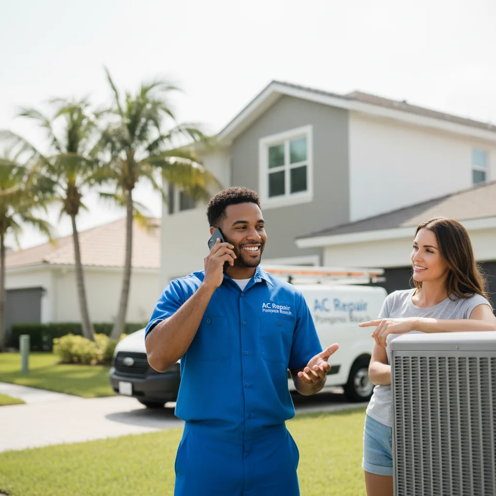AC Repair Pompano Beach customer support in Vanderwagen